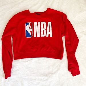 NBA Cropped Crewneck